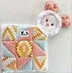 Little Quilted Lovey Bear