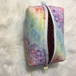 RTS Boxy Bag Mosaic Rainbow Print