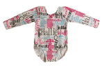 Personalized Baby Name Leotard (Sizes infant to kids 12)