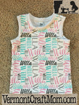 Personalized Baby Name Tank Top